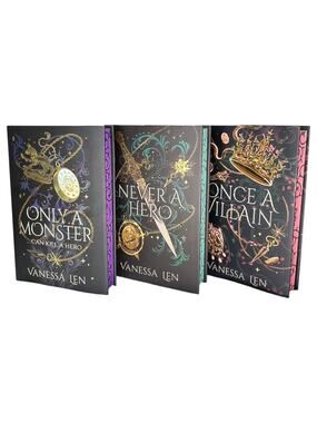 FairyLoot Monsters Trilogy by Vanessa Len - January 2022 YA Box Book / Sequels